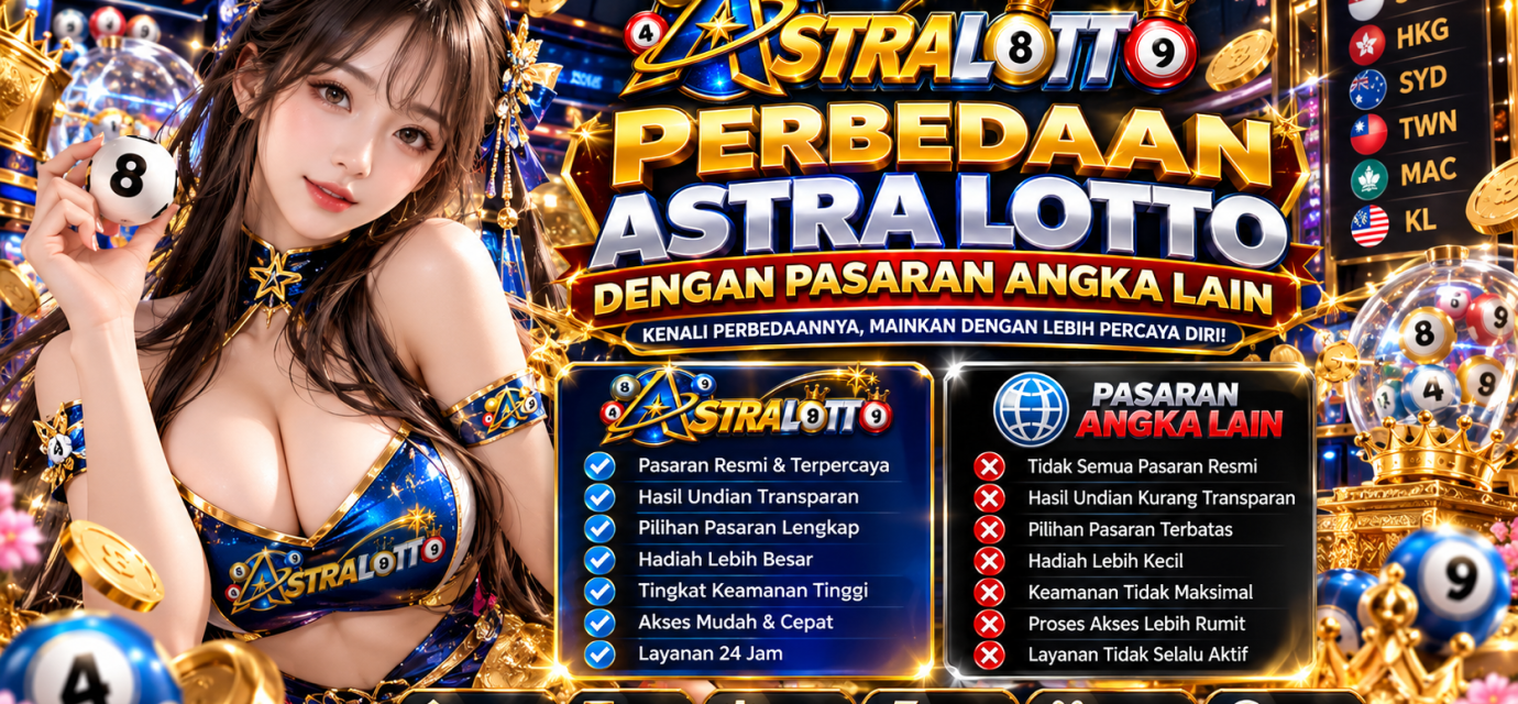 Perbedaan Astra Lotto dengan Pasaran Angka Lain